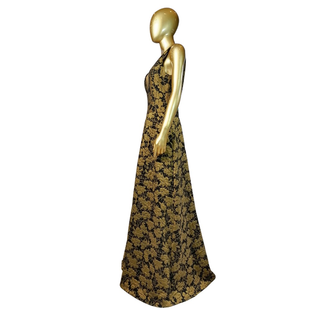 MODA DRESS ABITO 23 NERO/OCRA