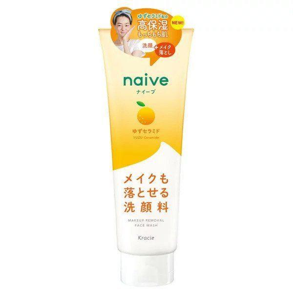 NAIVE YUZU CERAMIDE MAKE UP REMOVAL FACE WASH 200g