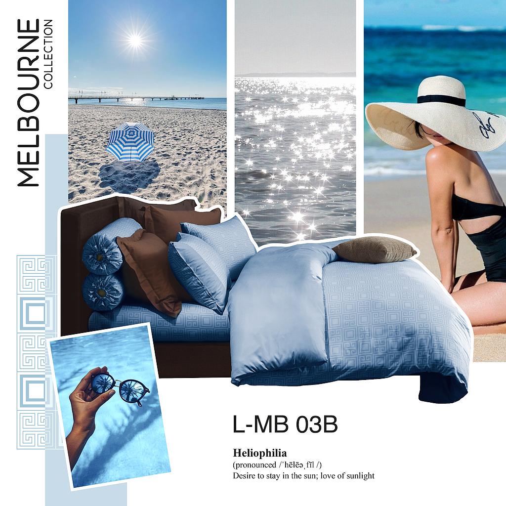 Melbourne Bed Sheet Set 3 pcs(106 * 198)cm Brand:Lotus