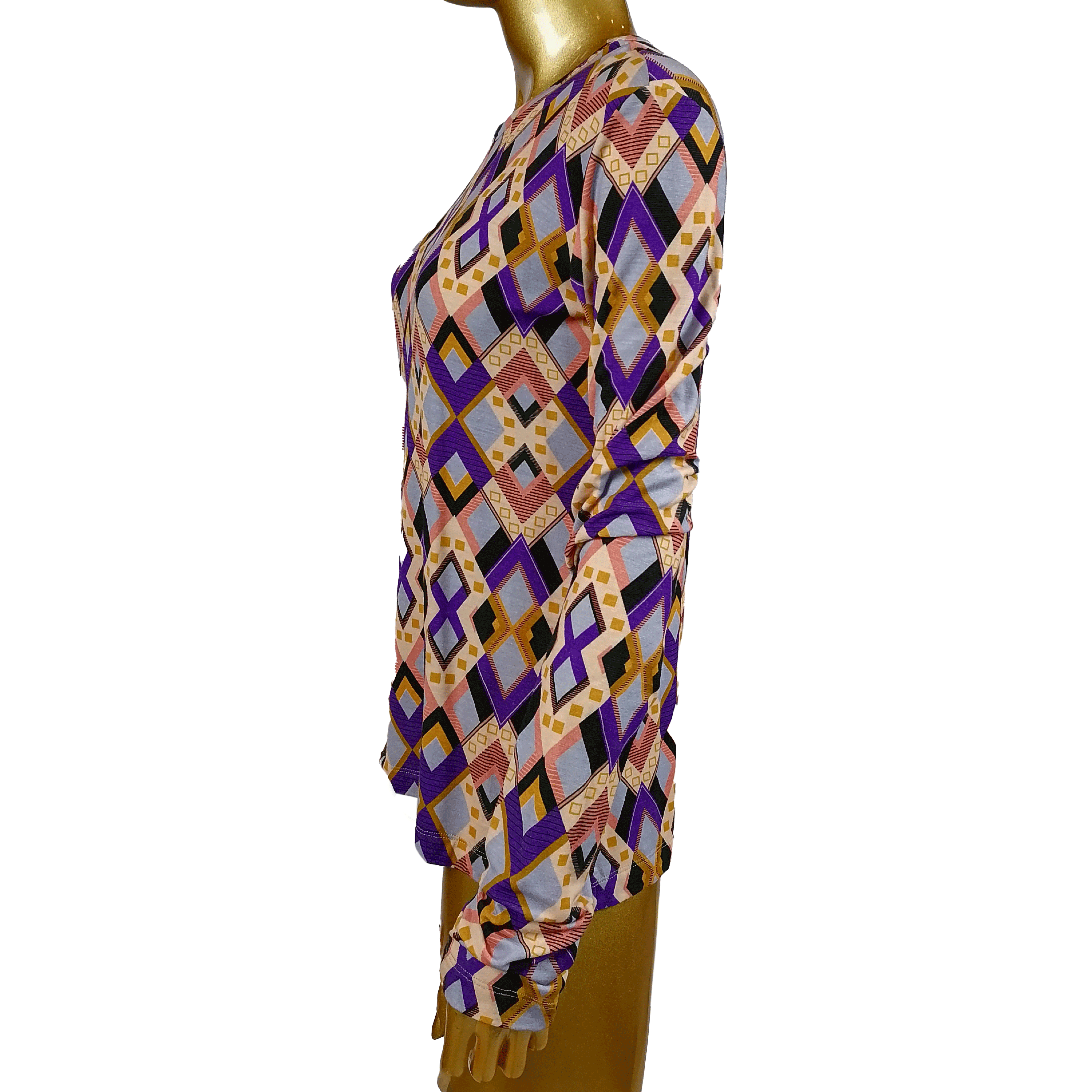 Ind: Moda Women L/S C-Neck T-Shart (42)