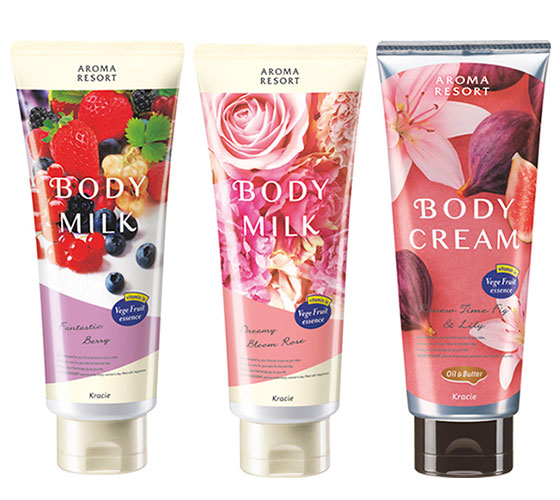 KRACIE AROMA RESORT BODY MILK DREAMY BLOOM ROSE 200g