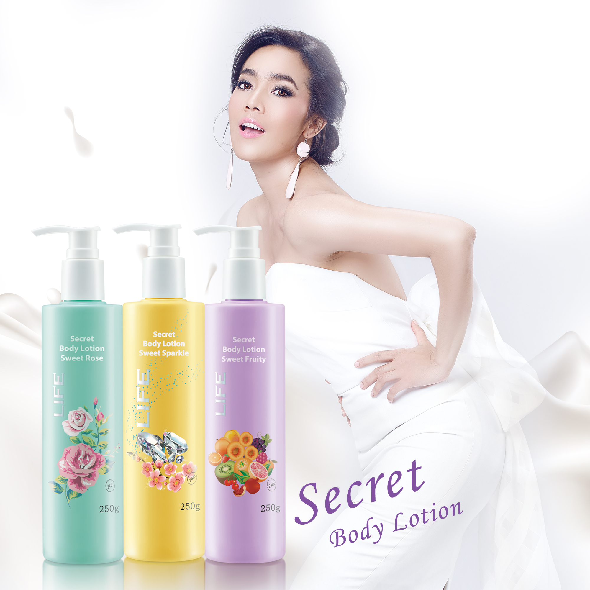 Life Secret Body Lotion (Rose)